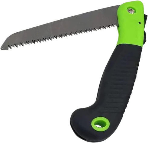 Hand Saw Folding Saw Pruning Saw with Rugged 5.9 Inch Blades Held Foldable Garden Saw for Cutting Tree Branches Bamboo Bone...