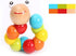 Wooden Toys Baby's Adorable Caterpillar Puppet Toy with Bright Color for Early Education...