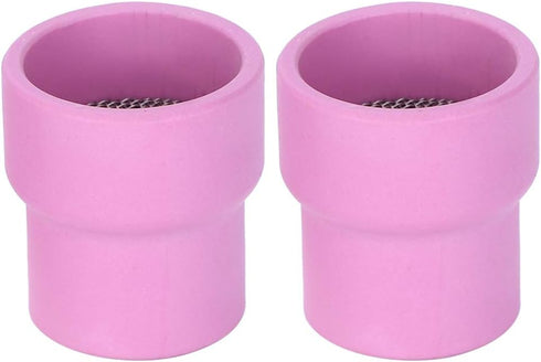 2Pcs Ceramic Welding Cup #12, asy to Carry, Suitable for WP 9/20/25 Series Air Cooled Torch, High Temperature Resistance, Easy to Install...