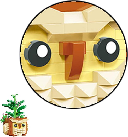 Hamster Building Blocks, Animal Micro Mini Building Block Kit, Building Blocks of Animals and Plants, Mini Hamster Building Bricks for Adults & Bo...