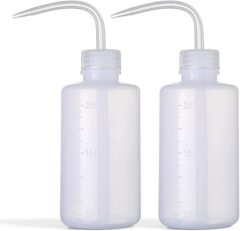 Watering Bottle Garden Tools Watering Can with Narrow Mouth Plant Flower Succulent Plastic Squeeze Bottle (250ml+250ml)...