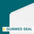 #9 Envelopes Letter Size - 80 Pack - 3 7/8 x 8 7/8 inch White Business Envelopes with Gummed Seal - Return Mailing Envelopes - Legal Envelopes for...