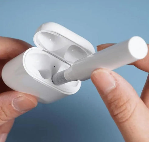 Multi Cleaning Pen Clearner Kit for Airpods; 1/2 Multifunction Cleaning Pen with Soft Brush for Bluetooth Earphones, Case, Mobile Phone, Camera an...