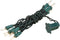 Novelty Lights 10 Light Clear Christmas Craft Mini Light Set, Green Wire, 4' Long...