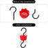 Hummingbird Feeder Insect_Guard | Flower Shape Ant_Moat for Wildlife Feeder Accessory Hooks - Plastics Hanging Ant_Traps for Patio Lawn Garden Out...