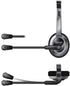 Panasonic Comfort Fit Headset for TCA Series Cordless Landline Phones, Foldable Headset with Flexible Noise-Cancelling Microphone and Volume Contr...