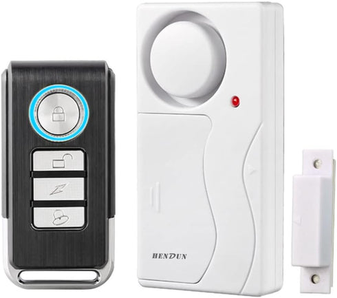 HENDUN Wireless Remote Door Alarm When Opened, Windows Open Alarms, Magnetic Security Sensor, Pool Safety for Kids, Alzheimer's Care...