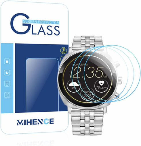 Compatible for Citizen CZ Smart Gen 2 41MM Screen Protector, 9H Anti-Scratch Tempered Glass Protective Film for CZ Smart Gen 2 41MM Unisex Casual ...