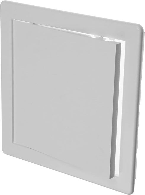 10 x 10 White Plastic Access Panel. Service Shaft Door Panel. Plumbing, Electricity, Heating, Alarm Wall Access...