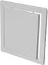 10 x 10 White Plastic Access Panel. Service Shaft Door Panel. Plumbing, Electricity, Heating, Alarm Wall Access...