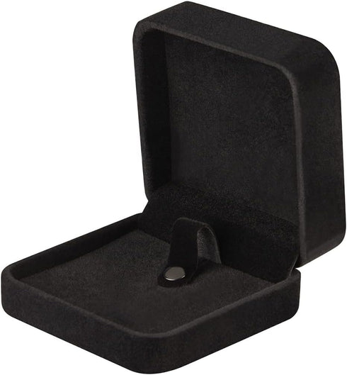 LETURE 2 Pieces Classic Velvet Bracelet Bangle Gift Box, Jewelry Box Bracelets Display Storage Case for Gift, Wedding, Engagement, Proposal, Birth...