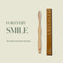 Plus Ultra Bamboo Toothbrush - BPA Free Soft Bristle Toothbrush for Adults - Dentist-Approved All-Natural Toothbrush Logo Etched on Toothbrush Han...