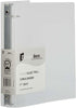 JAM PAPER Plastic 1.5 inch Binder - Clear 3 Ring Binder - Sold Individually...