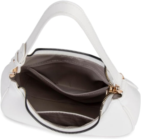 Crescent Shoulder Bags for Women Cute Hobo Tote Handbag Under the Arm Purses Mini Clutch Purse with Zipper Closure...