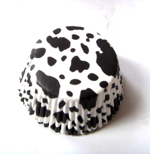 Cow Animal Paper Muffin Cupcake Liners case Birthday Baking Cups Holders 100 pcs,Standard Size 2x1.25inch...