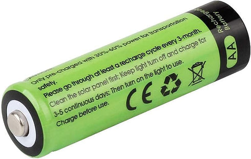 iMah 16-Pack AA Rechargeable Batteries for Solar Lights 1.2V 1300mAh Ni-MH, Also Work with Garden Lamps, Remotes, Mice and Other Household Devices...