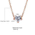 Women Simple Choker Heart Choker Pendant Necklace Trendy Necklace Bridal Necklace Jewelry for Women (SILVER)...