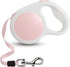 Pink Retractable Dog Leash 10 ft for Small and Medium Dogs and Cats, One Button Brake, Pause, Lock by LFCXHTY...
