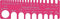 Lacis Slide On Knitting And Crochet Gauge 8-0 To 35, Pink...