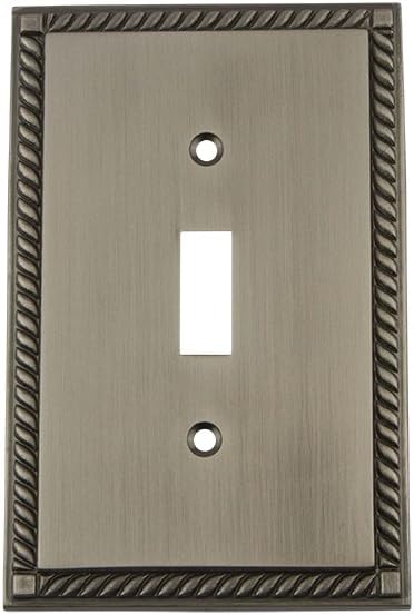 Nostalgic Warehouse Rope Rosette Electrical Outlet Switch Plate Cover...