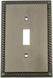 Nostalgic Warehouse Rope Rosette Electrical Outlet Switch Plate Cover...