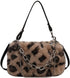 2022 New Leopard Print Plush Shoulder Cross-body Bag Fashion Chain One-shoulder Armpit Tote Y2K Purse Hobo Bag...