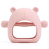 Silicone Baby Teether Toy for Infants 3+ Months, Anti-Drop Silicone Baby Mitten Teether for Soothing Teething Pain Relief, Baby Chew Toys for Suck...