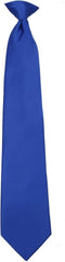 BUYYOURTIES Mens Solid Color Clip On Easy to Remove Clip Necktie Ties...