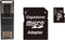 Gigastone GS-4IN1600X128GB-R Prime Series microSD Card 4-in-1 Kit (128GB)...