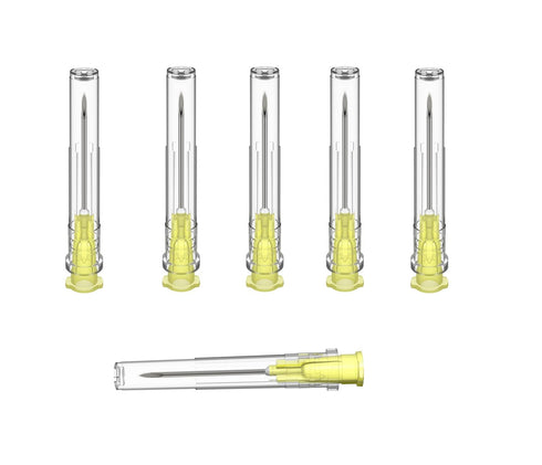 20 Gauge 1 inch Needle (100 Pack) Luer Lock Industrial Dispensing Accessories, Individual Package...