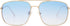SOJOS Retro Square Aviator Sunglasses Womens Mens Double Bridge Metal Sun Glasses SJ1176...