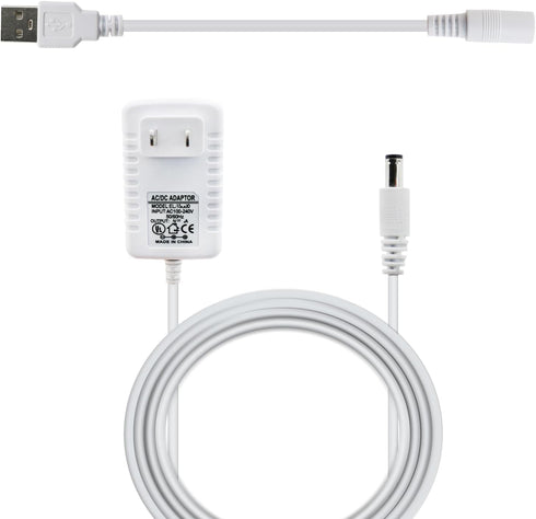 Baby Swing Power Cord USB Charger Cable Replacement for Ingeuity InLighten, Anyway Sway,ConvertMe, Swing n Go Deluxe, SimpleComfort, Cozy Spot Eve...