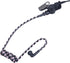 Braided Acoustic Coil Tube Knitted Nylone Moisture Resistant Radio Earpiece Replacement with Mix Color(Pink,White,Black)...