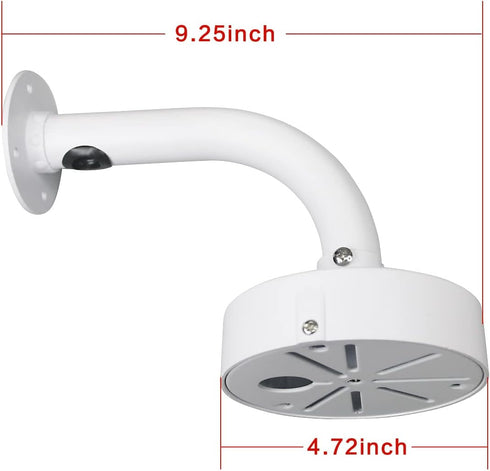 Security Camera Mount Bracket, Dome Camera Mount Universal Camera Wall Mounting Bracket/IP Camera for CCTV Security Camera, L Type...