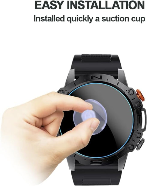 Screen Protector Compatible for ST19 1.43'' Smartwatch, 9H Tempered Glass Protective Film Compatible for SIEMORL ST19 / LIGE ST19 / ESFOE ST19 / L...