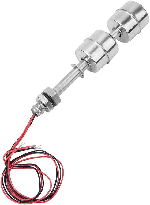 Stainless Steel Switch Water Level Sensor Double Ball Water Level Controller Sensor Switch for Pool(100mm / 3.94in)...