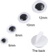 UPINS 1000 Pcs Self Adhesive Googly Wiggle Eyes for DIY, Multi Colors and Sizes Craft Sticker Eyes...