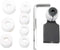 Ring Setting, Jewelry Ring Processing Tool Setter Clamp Channel Stone Setting Tool Kit for Ring Setting Expanding...