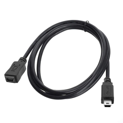 chenyang Mini USB Extension Cable, USB 2.0 Mini USB 5Pin Male to Female Power Charging Data Transfer Extension Cable for Dash Cam/GPS/Camera 4.92F...