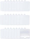 24 PCS Flea Trap Refills Square Glue Boards Compatible with Terro T230 T231 Indoor Flea Trap, 6" Replacement Sticky Pads Fits Square Flea Bed Bug ...