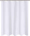 N&Y HOME RV Shower Curtain or Liner Fabric 60 x 64 inches, Perfect for Camping Travel Trailer, White Bathroom Curtains with Grommets, 60x64...