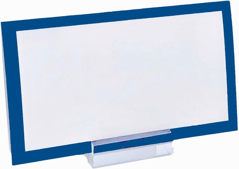 Tented Place Cards - 50 Pack - Folded Cards for Weddings, Buffet Food Labels, Banquet Tables, Cocktail Parties, and Name Cards - Made of 14 pt. Ma...
