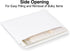 473009 Side-Opening Booklet Envelopes, 9x12, White,100/BX...