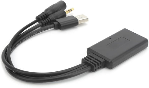 KIMISS Auto Bluetooth Cable AUX Microphone Adapter Fit for Accent/Azera/Elantra/Car AUX Adapter for Professional Use...