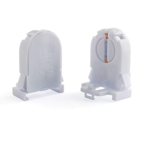 E-outstanding T8 Lamp Holder 12PCS T8 Non-Shunted Turn Type UL Socket Tombstone Lampholder...