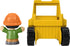 Little People Toddler Construction Toy Bulldozer Vehicle & Worker Figure for Pretend Play Ages 1+ Years...