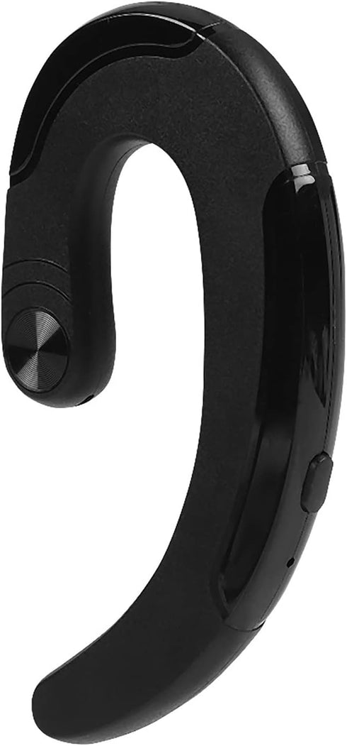 Over The Ear Open Ear Earbuds Q25 Abs Wireless Bluetooth Headset Earphone Stereo Earhook with Micphone (Black) (Black)...