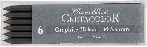 Cretacolor Graphite Lead 2B 6/Pack...