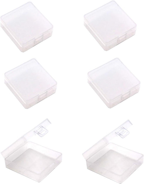 (Pack of 6 9V Battery Storage Case, 9 Volt Battery Storage Box, 9 Volt Battery Storage Organizer for 2 x 9V Battery Container...