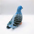 Simulation White Pigeon Stuffed Animal Toy - 8 inch Rock Pigeon Toys, Cute Pigeon as Gift (Blue)...